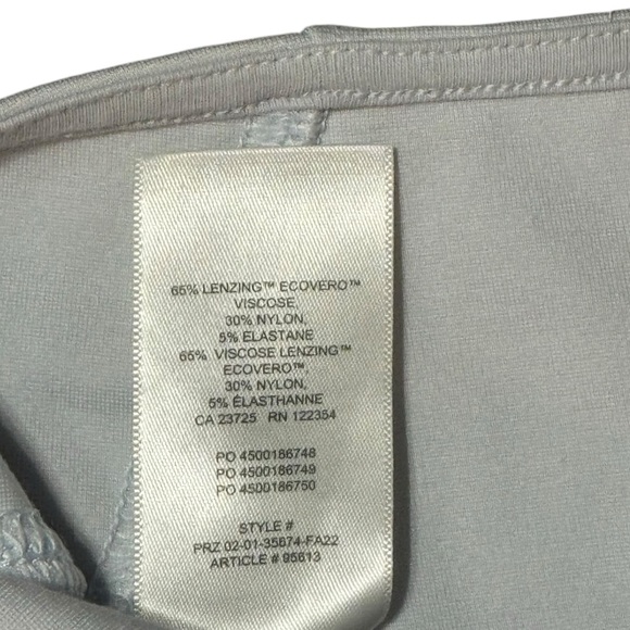 Aritzia Sunday Best Maverick Longsleeve Zip Bustier Top Gray Holiday Gift XXS - Picture 6 of 7